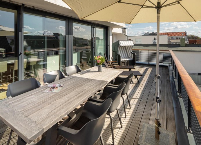 Penthouse - mit großer Dachterrasse