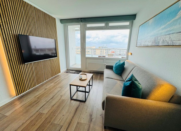 Seekiste - Meerblick am Nordstrand
