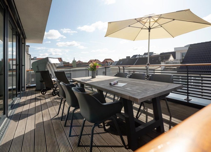 Penthouse - mit großer Dachterrasse
