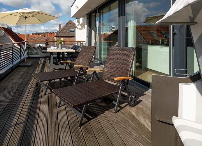 Penthouse - mit großer Dachterrasse