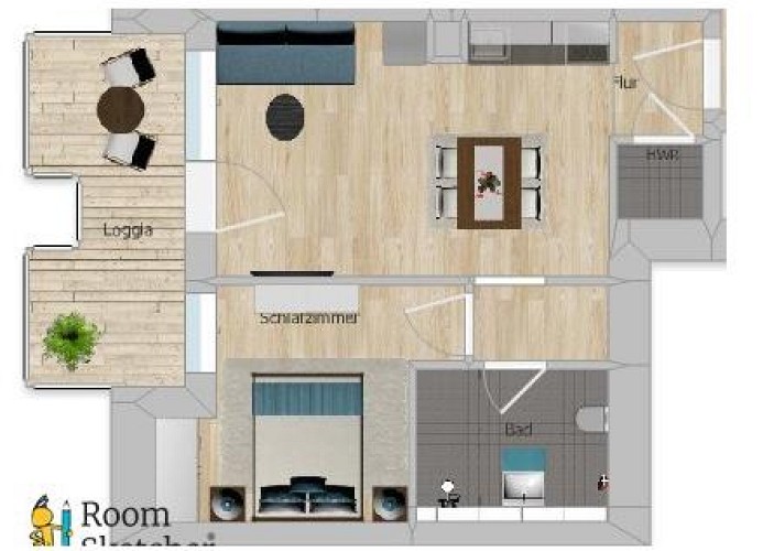 Strandräuber F4 - mit Sonnenbalkon